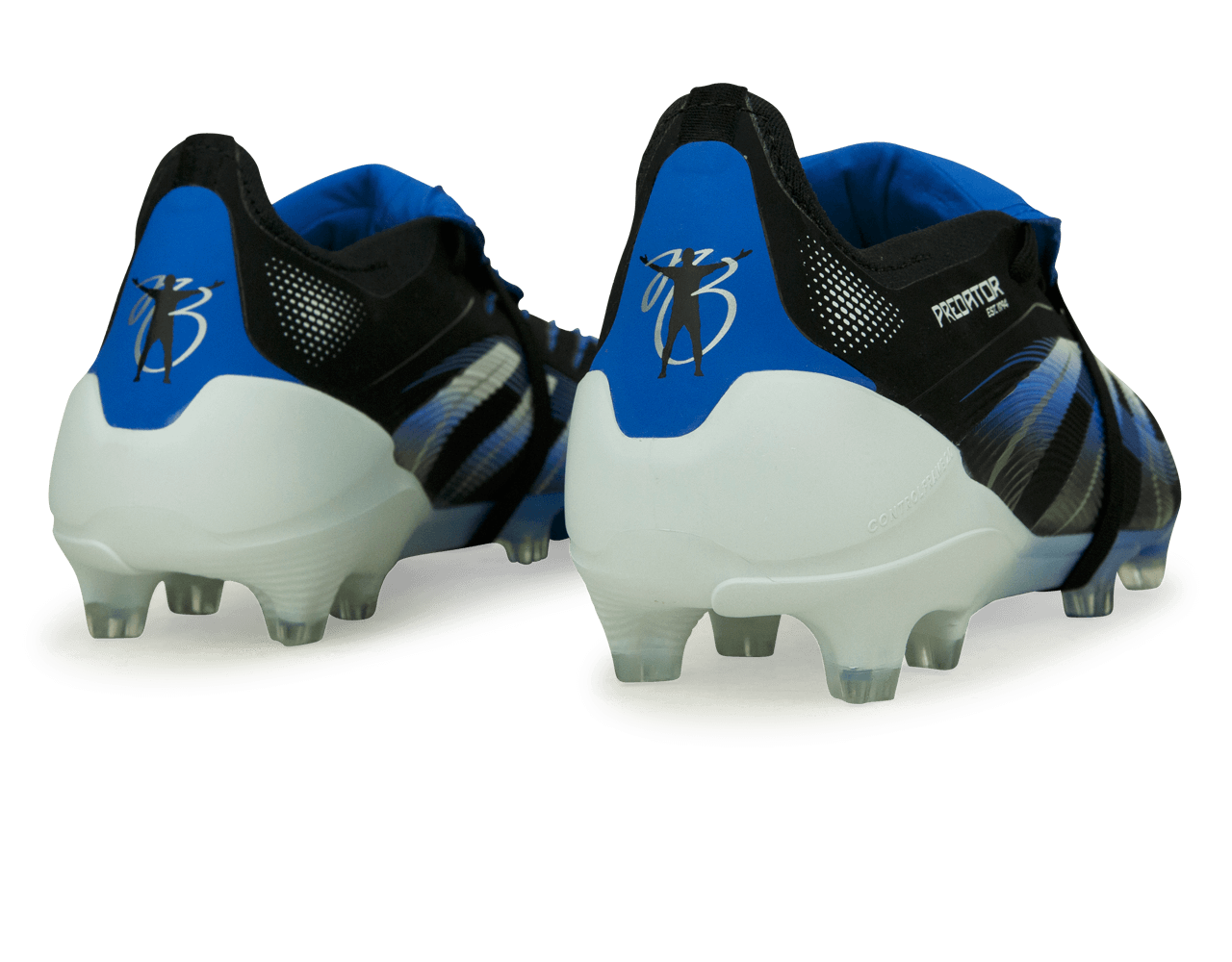 adidas Men's Jude Bellingham Predator Elite Foldover Tongue FG Black/Blue