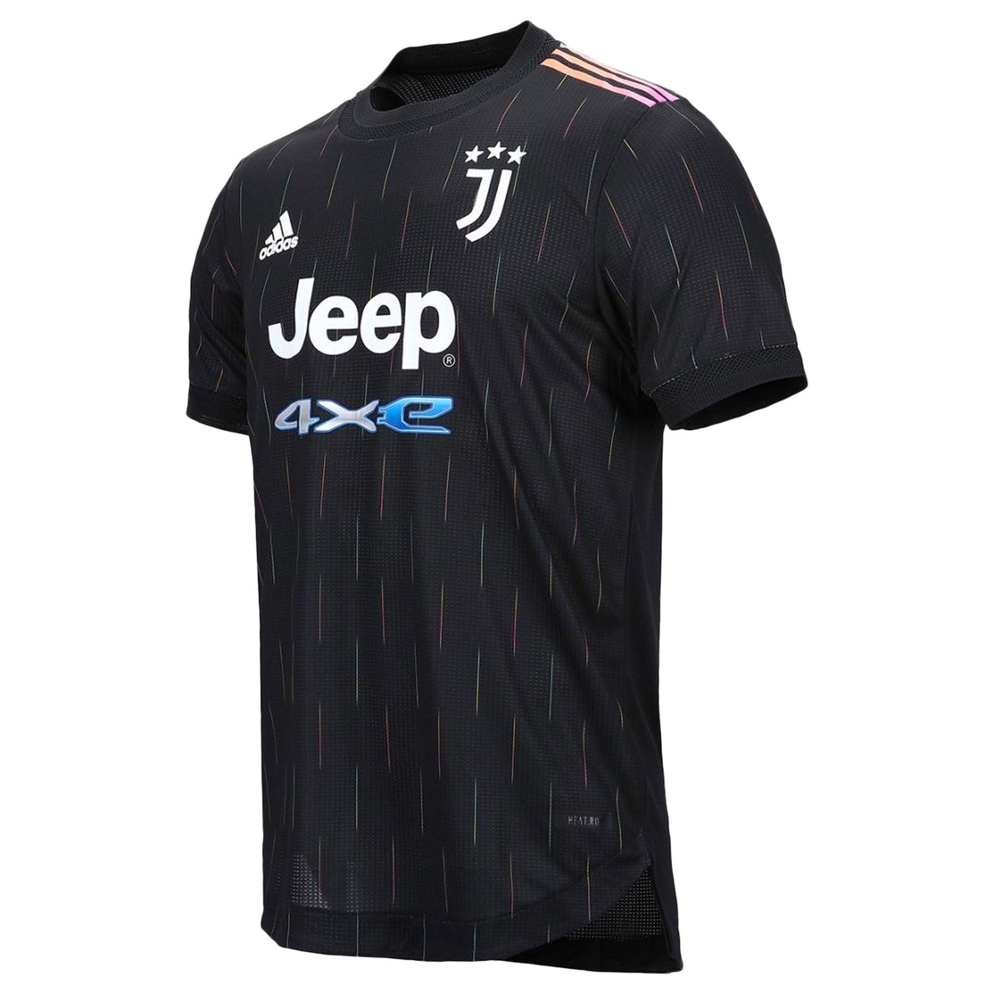 adidas Men's Juventus 2021/22 Authentic Away Jersey Black/White