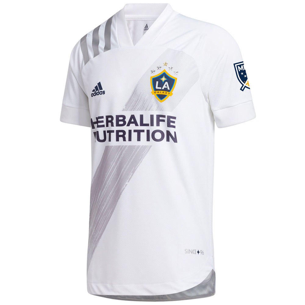 adidas Men's LA Galaxy 2020 Chicharito Authentic Home Jersey White/Grey