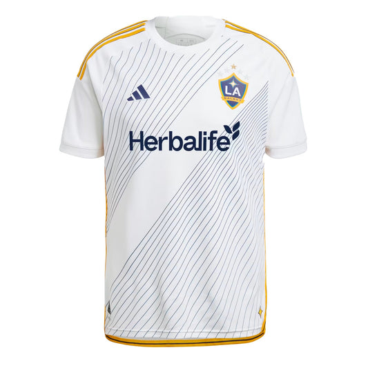 adidas Men's LA Galaxy 2024/25 Authentic Home Jersey White/Blue