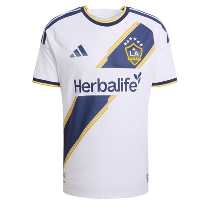 adidas Men's LA Galaxy 2026/27 Authentic Home Jersey White/Blue