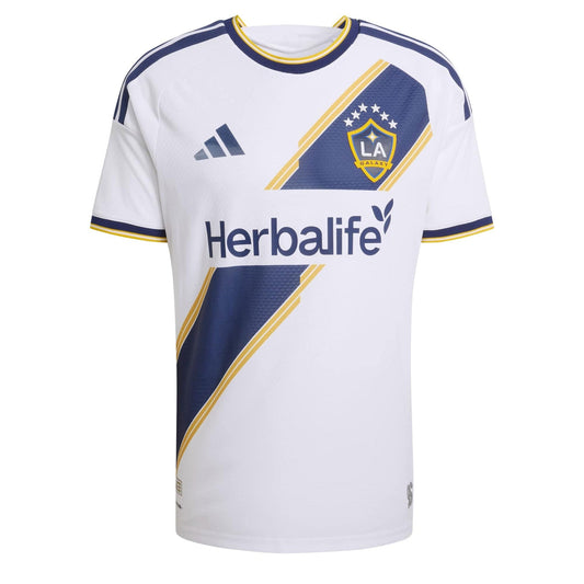adidas Men's LA Galaxy 2026/27 Authentic Home Jersey White/Blue