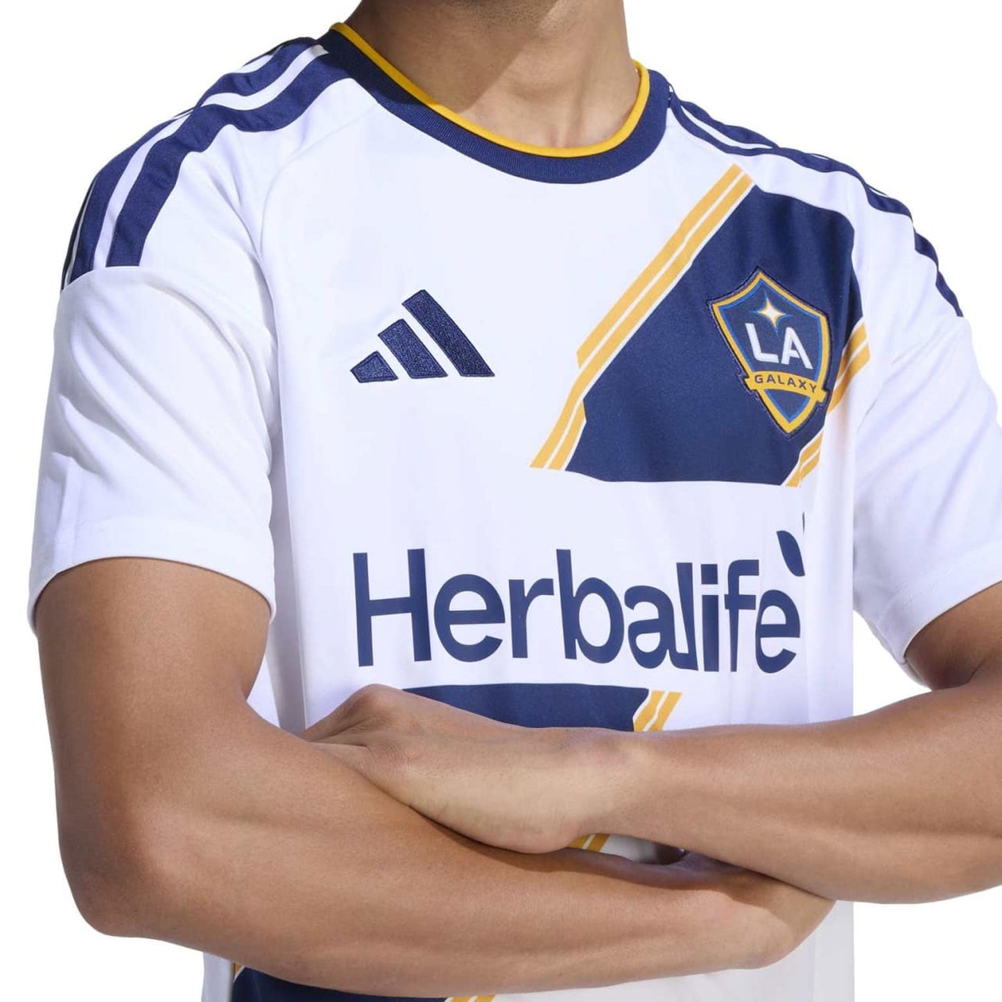 adidas Men's LA Galaxy 2026/27 Home Jersey White/Blue
