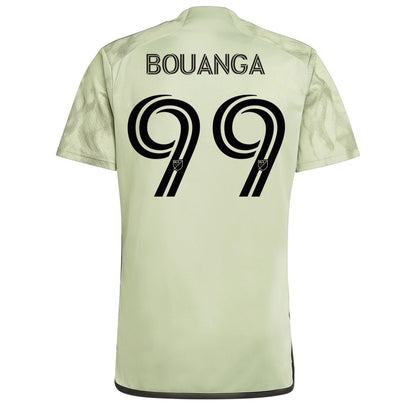 adidas Men's LAFC 2023/24 Authentic Away Jersey w/ Bouanga #99 Printing
