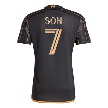 adidas Men's LAFC 2024/25 Authentic Home Jersey w/ Son #7 Printing