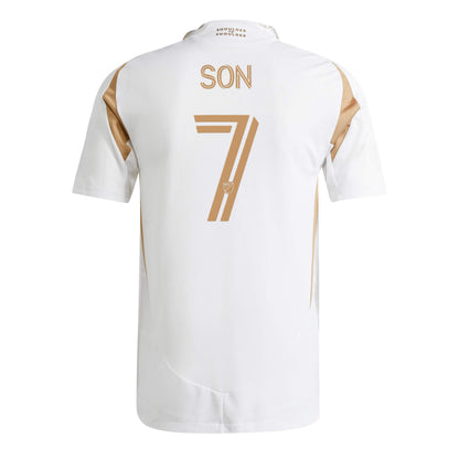 adidas Men's LAFC 2025/26 Authentic Away Jersey w/ Son #7 Printing