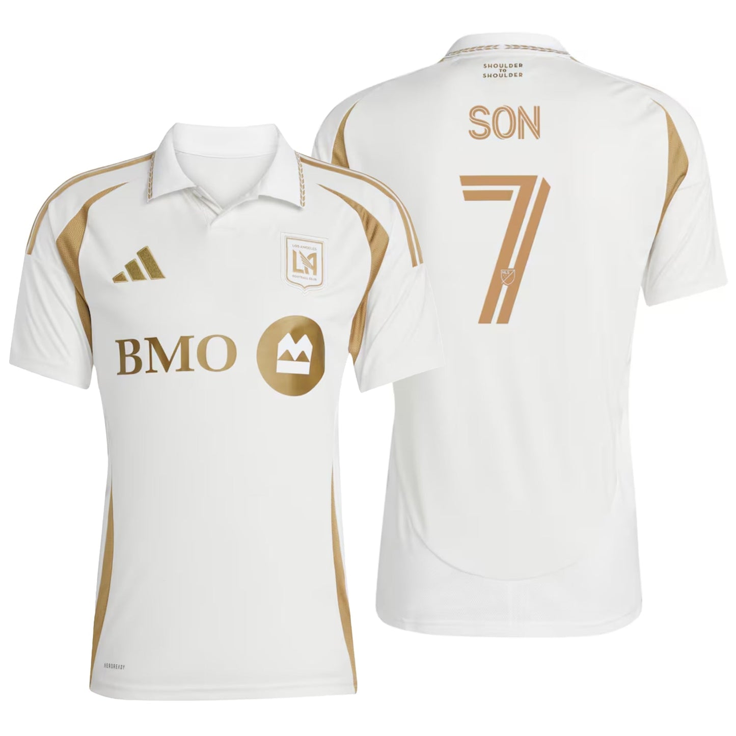 adidas Men's LAFC 2025/26 Away Jersey w/ Son #7 Printing