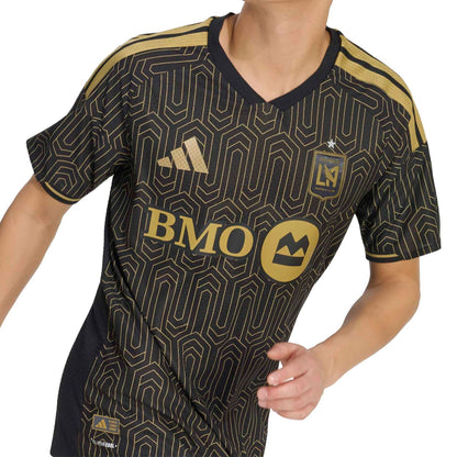adidas Men's LAFC 2026/27 Authentic Home Jersey Black/Gold