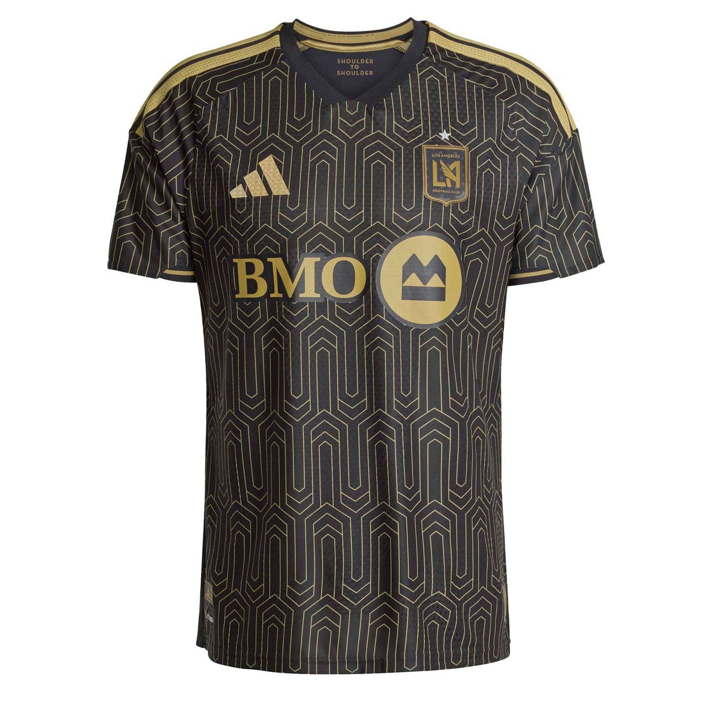adidas Men's LAFC 2026/27 Authentic Home Jersey Black/Gold
