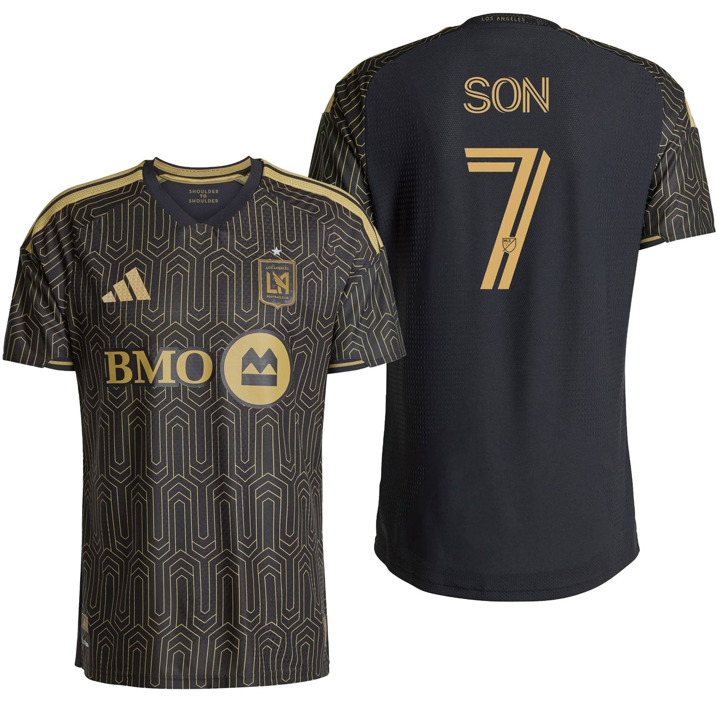 adidas Men's LAFC 2026/27 Authentic Home Jersey w/ Son #7 Printing