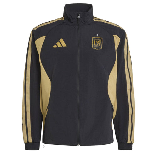 adidas Men's LAFC Anthem Jacket Black/Gold