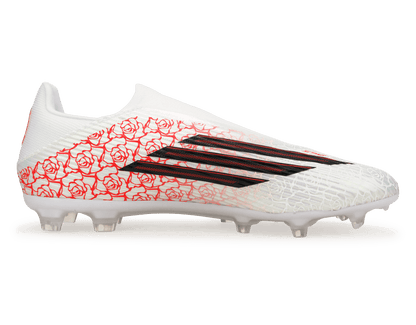 adidas Men's F50 League 'Lamine Yamal' Laceless FG/MG White/Black/Red