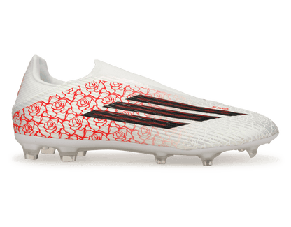 adidas Men's F50 League 'Lamine Yamal' Laceless FG/MG White/Black/Red