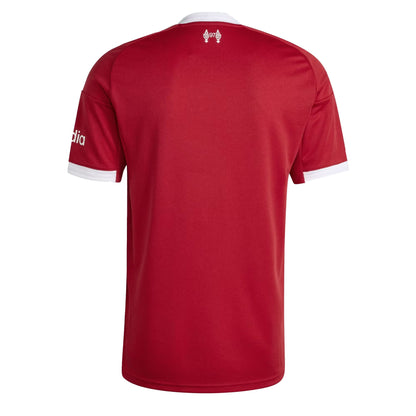 adidas Men's Liverpool 2025/26 Home Jersey Strawberry Red/White
