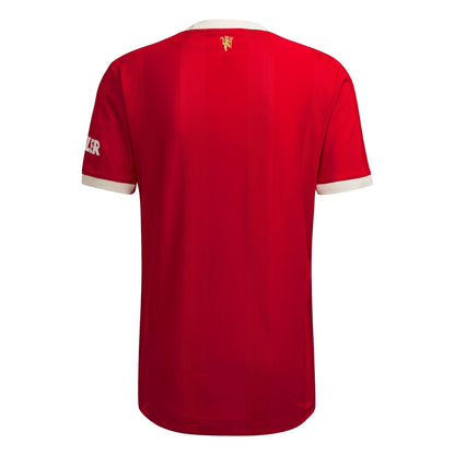 adidas Men's Manchester United 2021/22 Authentic Home Jersey Red