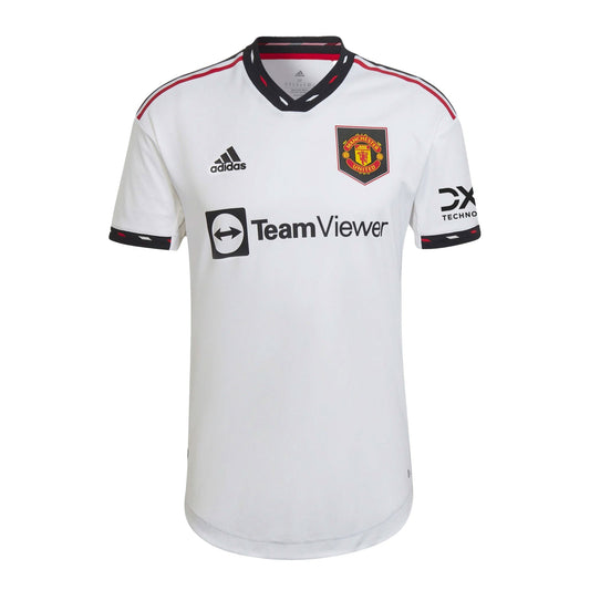 adidas Men's Manchester United 2022/23 Authentic Away Jersey White