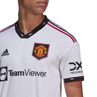 adidas Men's Manchester United 2022/23 Authentic Away Jersey White