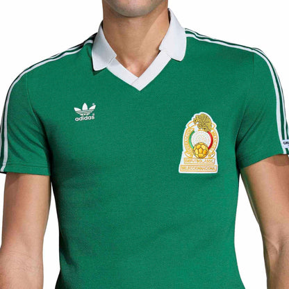 adidas Men's Mexico 1986 Home Jersey Green