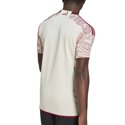 adidas Men's Mexico 2022/23 Away Jersey Wonder/White