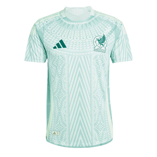 adidas Men's Mexico 2024/25 Authentic Away Jersey Light Green