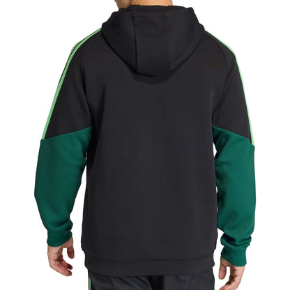 adidas Men's Mexico World Cup 2026 Tiro Hoodie Black/Green