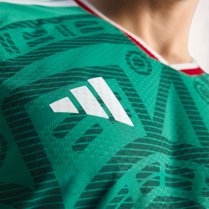 adidas Men's Mexico World Cup 2026 Authentic Home Jersey Green/White