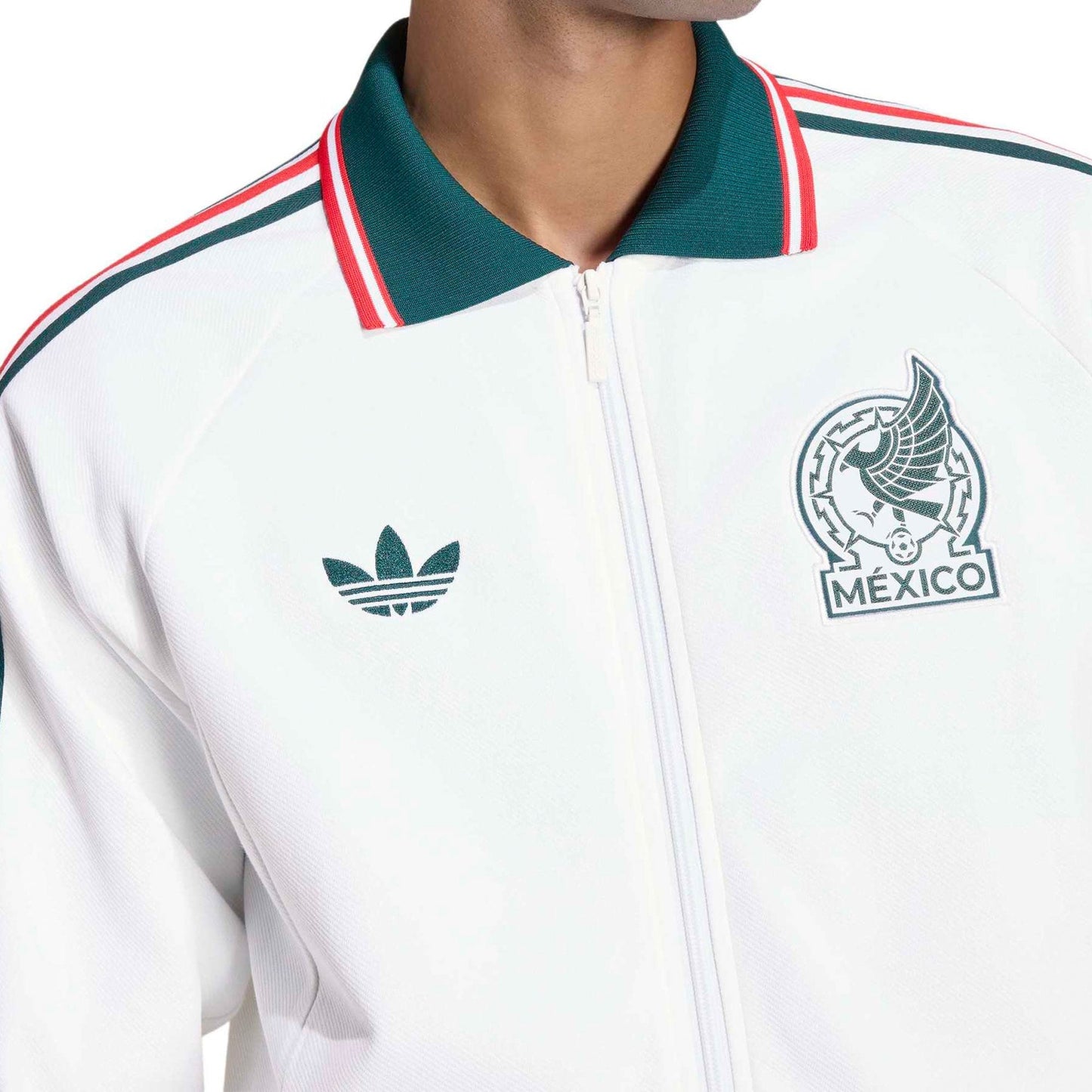 adidas Men's Mexico World Cup 2026 Away Anthem Jacket White
