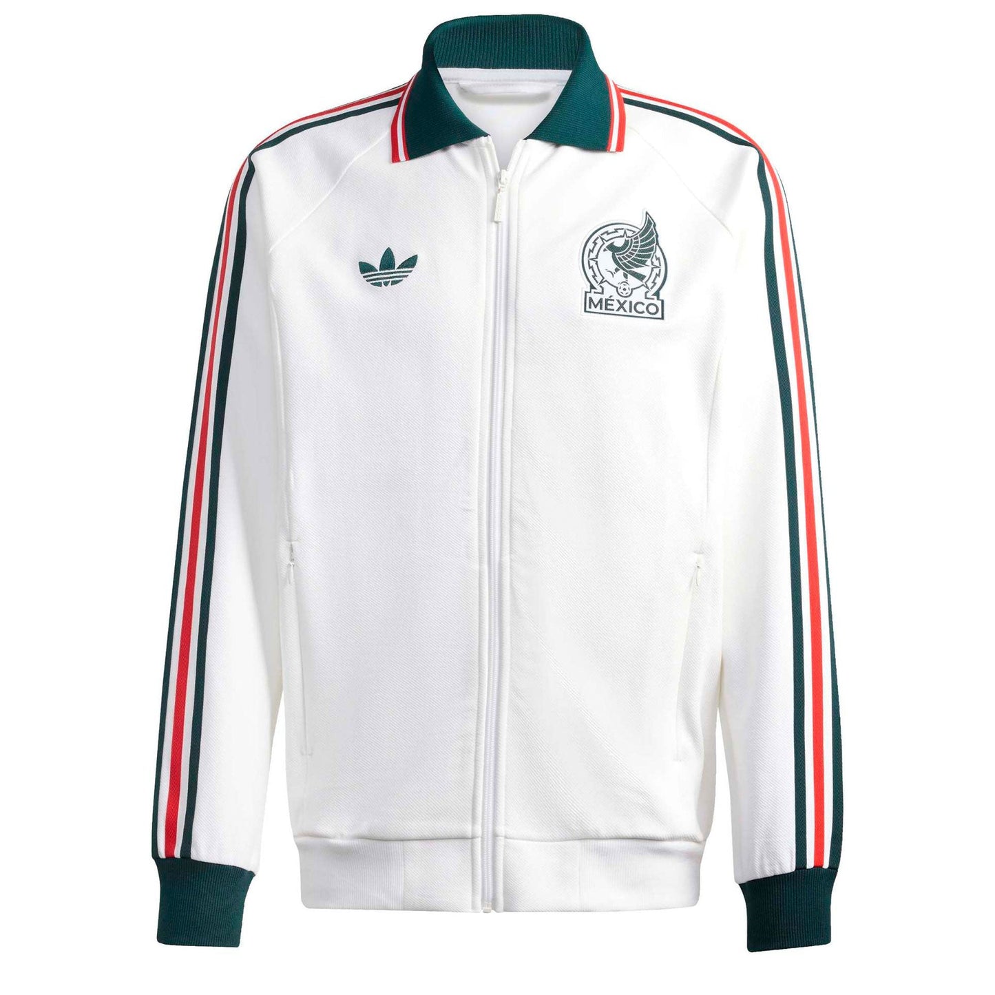 adidas Men's Mexico World Cup 2026 Away Anthem Jacket White
