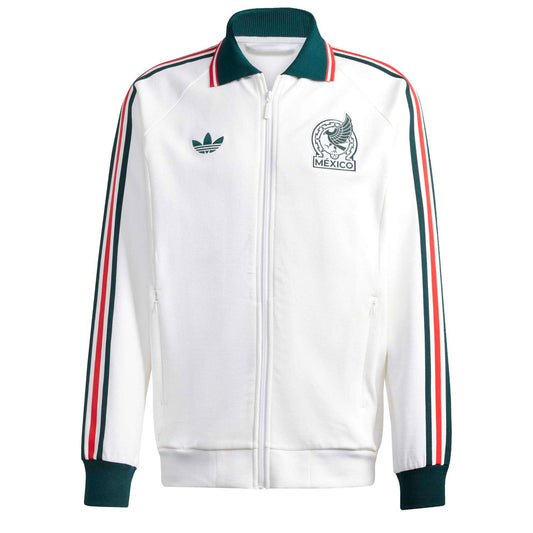 adidas Men's Mexico World Cup 2026 Away Anthem Jacket White
