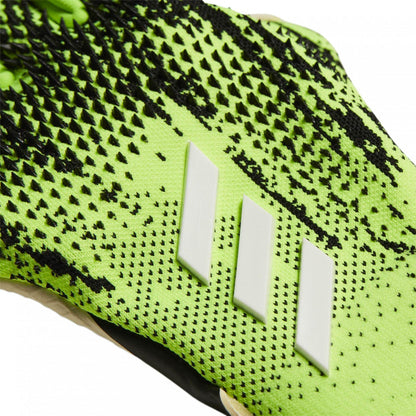 adidas Men's Predator 20 Pro Fingersave PC Goalkeeper Gloves Green/Black