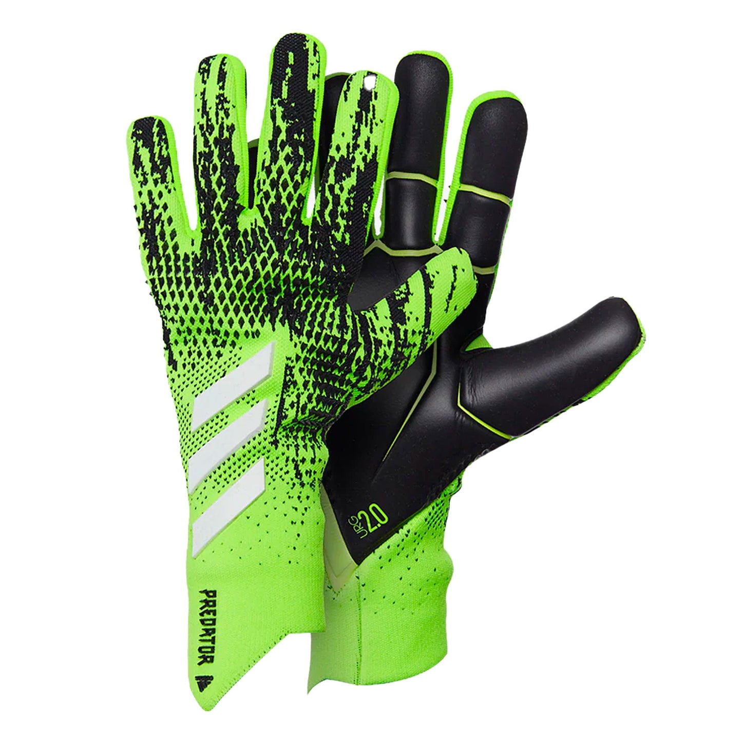 adidas Men's Predator 20 Pro Goalkeeper Gloves Green/Black