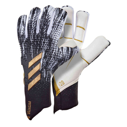 adidas Men's Predator 20 Pro Hybrid Goalkeeper Gloves Gold/Black
