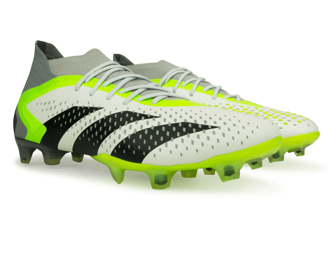 adidas Men's Predator Accuracy.1 FG White/Lucid Lemon