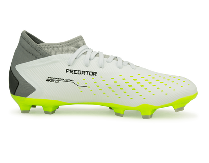 adidas Men's Predator Accuracy.3 FG White/Lucid Lemon