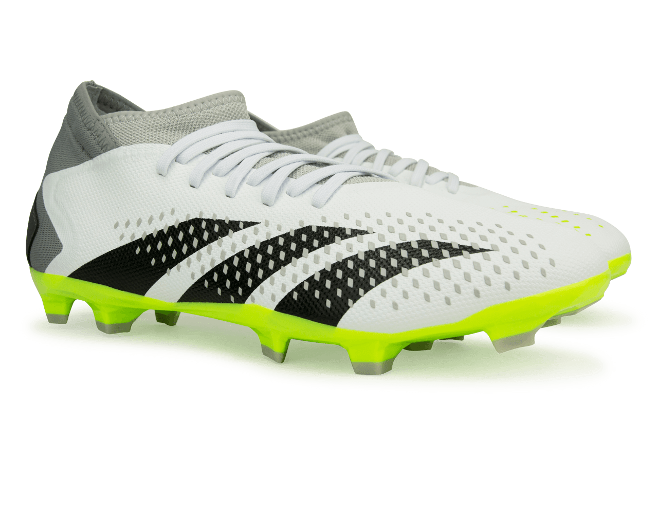 adidas Men's Predator Accuracy.3 FG White/Lucid Lemon