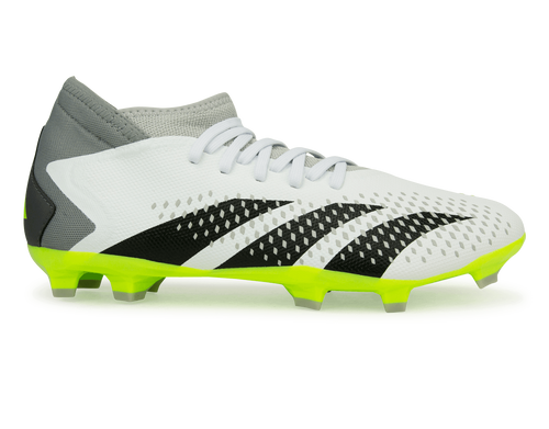 adidas Men's Predator Accuracy.3 FG White/Lucid Lemon