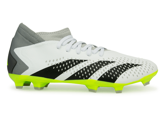 adidas Men's Predator Accuracy.3 FG White/Lucid Lemon