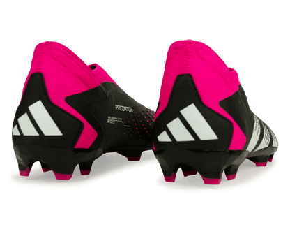 adidas Men's Predator Accuracy.3 Laceless FG Black/Pink