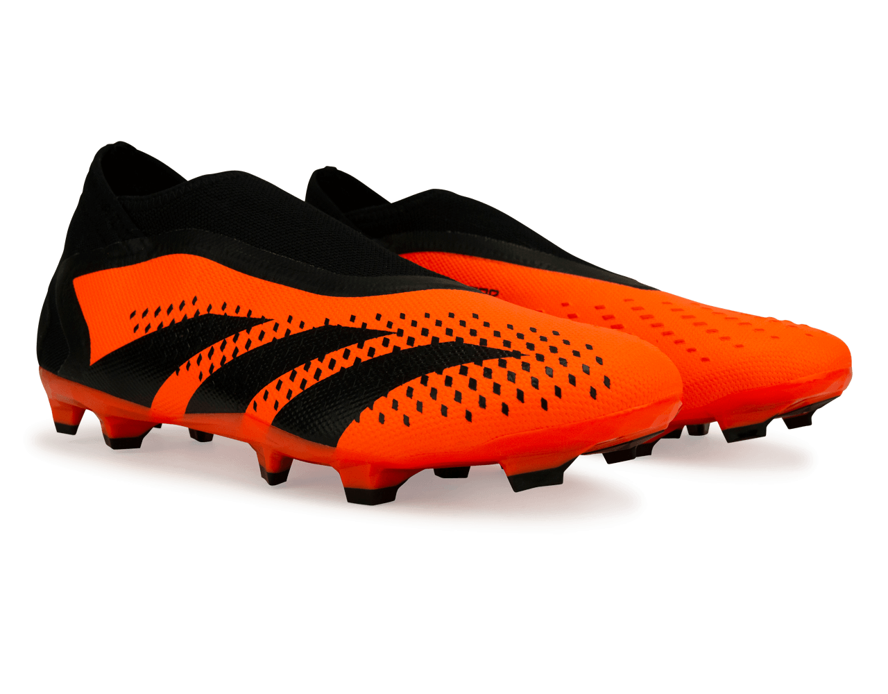 adidas Men's Predator Accuracy.3 Laceless FG Orange/Black