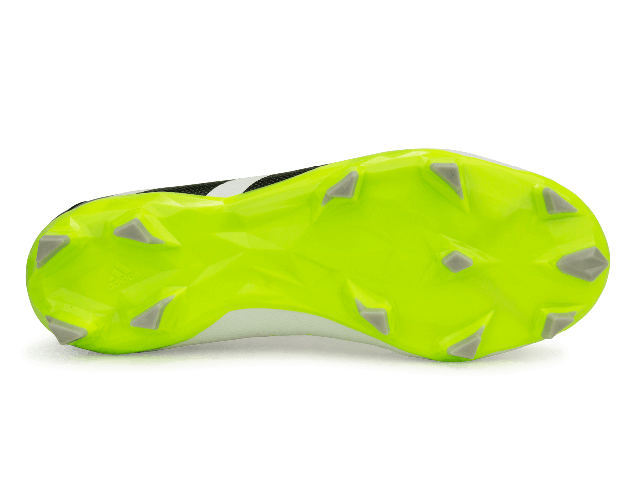 adidas Men's Predator Accuracy.3 Laceless FG White/Lucid Lemon