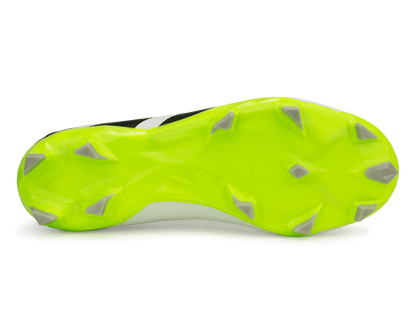 adidas Men's Predator Accuracy.3 Laceless FG White/Lucid Lemon