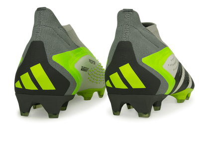 adidas Men's Predator Accuracy+ FG White/Lucid Lemon