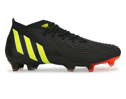 adidas Men's Predator Edge.1 FG Black/Sollar Yellow/White