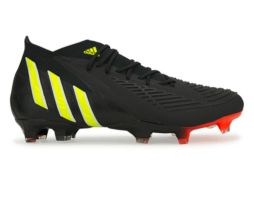adidas Men's Predator Edge.1 FG Black/Sollar Yellow/White