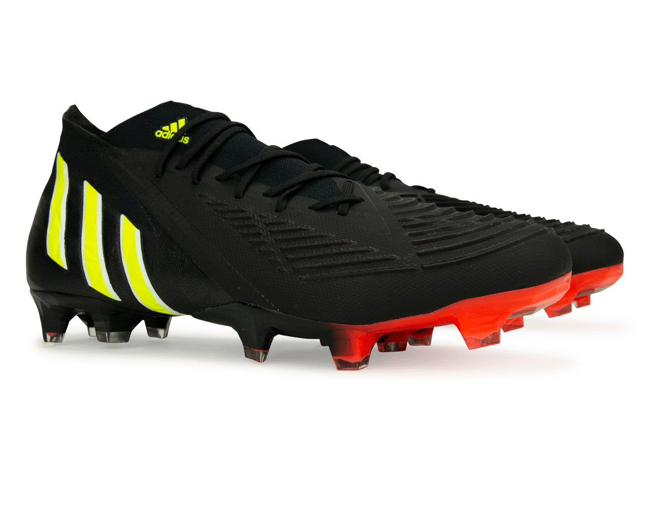 adidas Men's Predator Edge.1 FG Black/Sollar Yellow/White