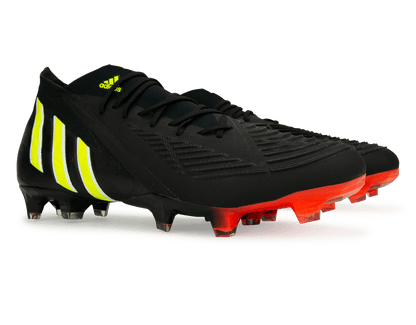 adidas Men's Predator Edge.1 FG Black/Sollar Yellow/White