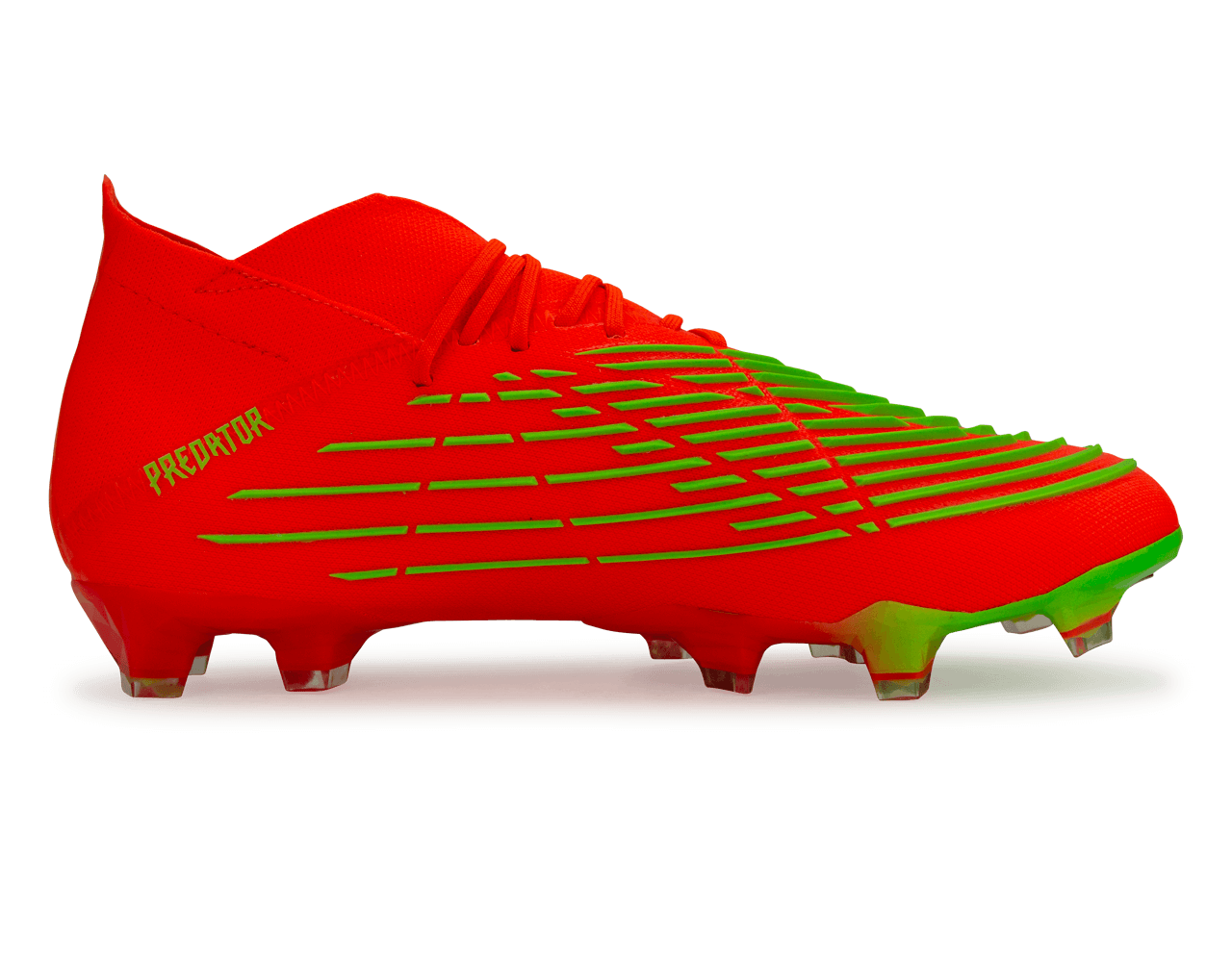adidas Men's Predator Edge.1 FG Solar Red/Solar Green