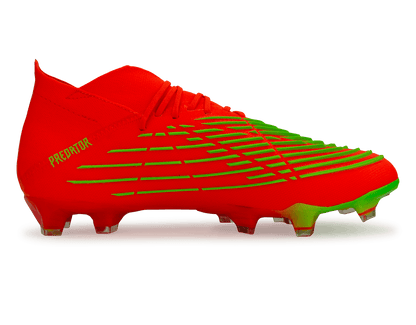 adidas Men's Predator Edge.1 FG Solar Red/Solar Green