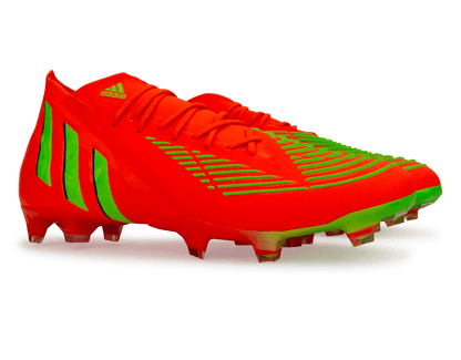 adidas Men's Predator Edge.1 FG Solar Red/Solar Green