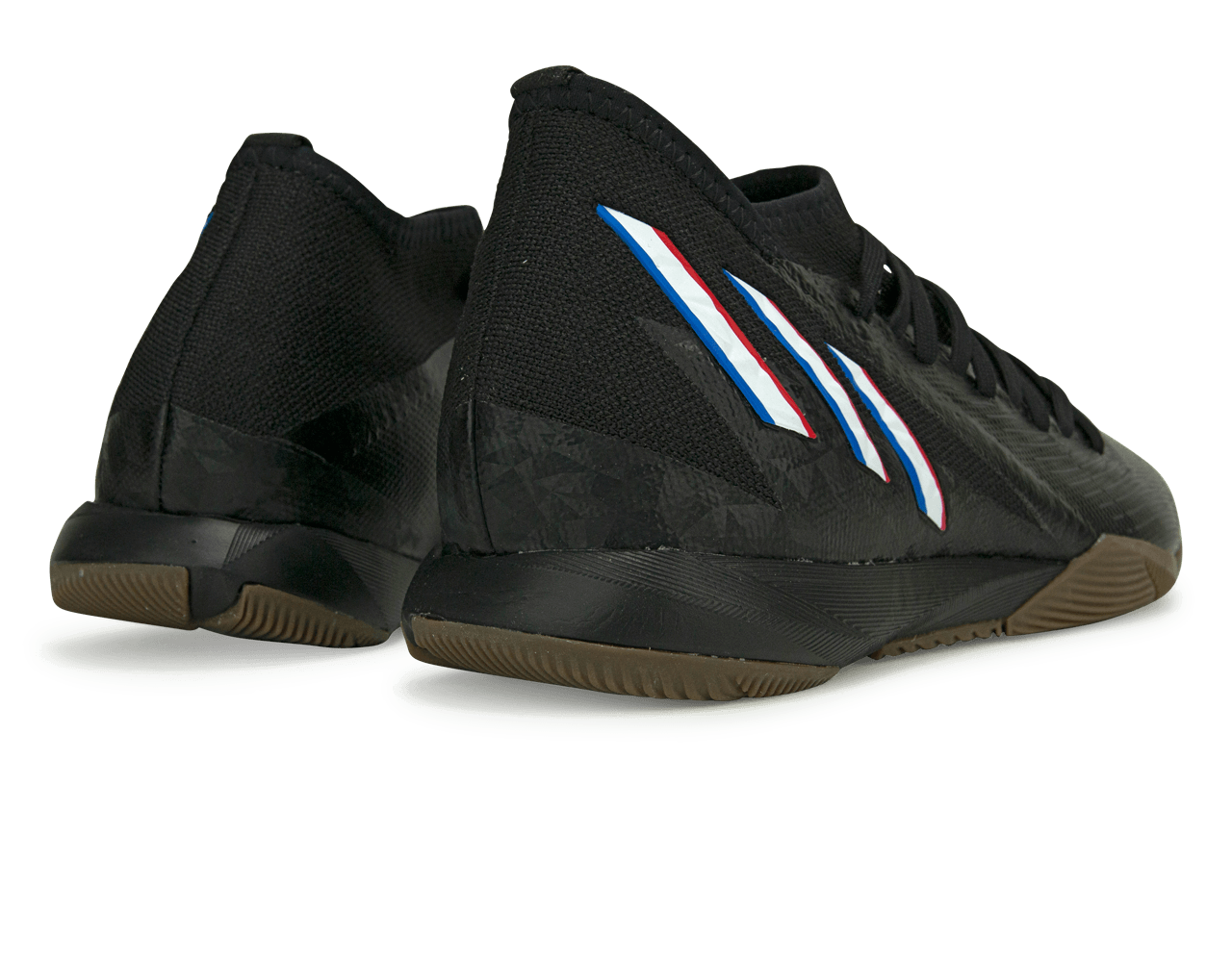 adidas Men's Predator Edge.3 Indoor Soccer Shoes Black/White